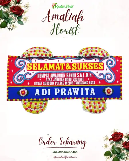 Papan Bunga Ucapan Selamat Harapan